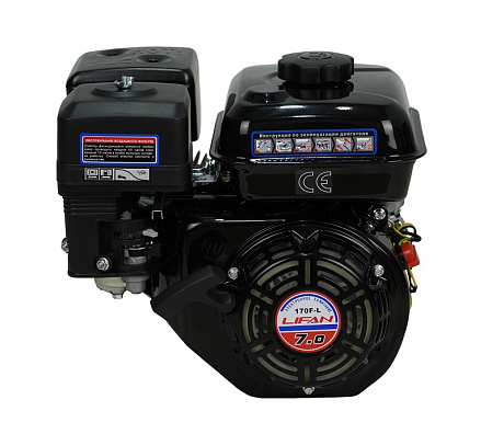 Двигатель Lifan 170F-L, вал Ø20мм