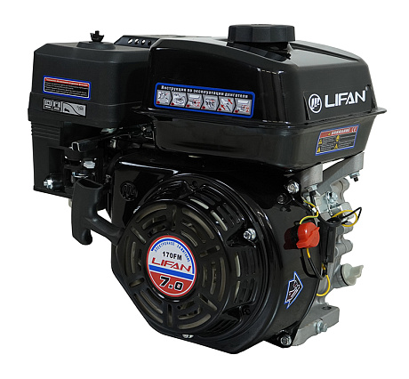 Двигатель Lifan 170FM, вал Ø20мм (UNF)