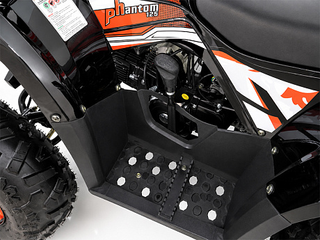 Машинокомплект 81348 МК 125сс "PHANTOM" CY125ATV-9 кор (1+1), черно-красный