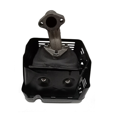 Глушитель G420F в сборе с коллектором/180570809-0002