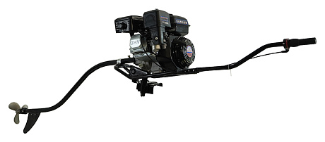 Мотор лодочный болотоход Habert (двигатель Lifan 170F D20)