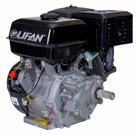 Двигатель Lifan 190F-L, вал Ø25мм, катушка 7 Ампер