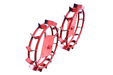 Грунтозацепы универс.метал.красные КУМ 540 С (диам.540,шир.90,на вал Ф=34)ВРМЗ 03.04.35.00.00 пара