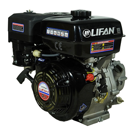 Двигатель Lifan 177F-R, вал Ø22мм