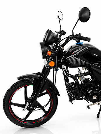 Мопед Alpha ANDES 58269 (тюнинг), черный глянцевый