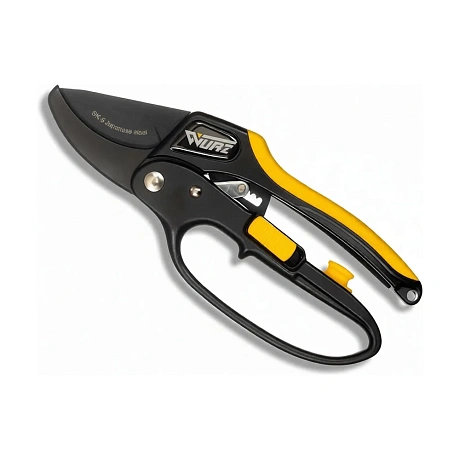 Секатор WURZ с храповым механизмом с масленкой (200мм) (1/10), 6117