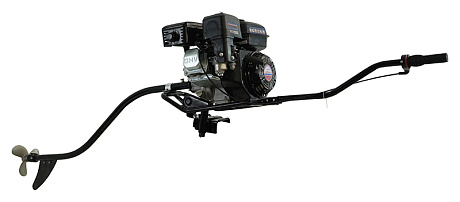 Мотор лодочный болотоход Habert (двигатель Lifan 170F D20)