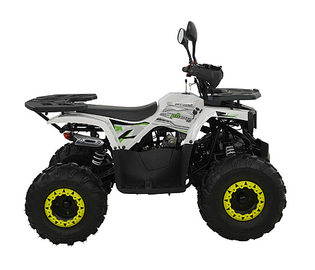 Машинокомплект 81349 МК 125сс "PHANTOM" CY125ATV-9 кор (1+1), бело-зеленый