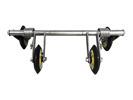 Тележка подвески мотобуксировщика, усиленный каток, усиленная пружина 8 мм, гусеница 500мм (510)