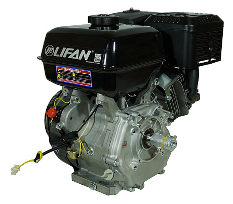 Двигатель Lifan 188F, вал Ø25мм, катушка 11 Ампер