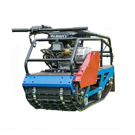 Мотобуксировщик БТС "МАЛЕК" 380/7 (катковая подвеска, Loncin LC170F, 7 л.с., без э/зап)