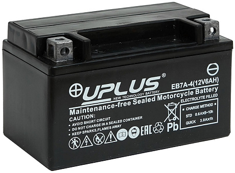 Аккумулятор UPLUS High Performance EB7A-4, 6 А.ч
