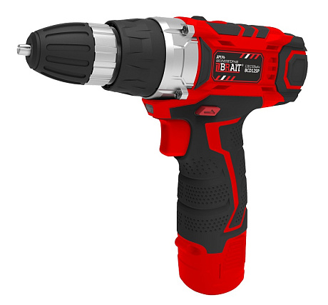 Дрель аккумуляторная BRAIT BCD12SP (12В Li-ion; 2 акк.1,5Ач, регулир.скор., 22Нм)