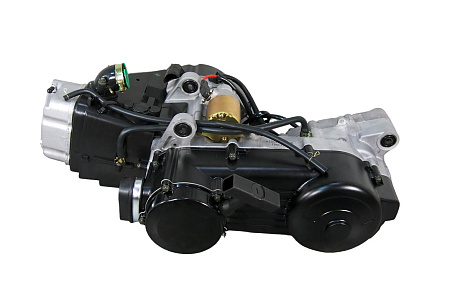 Двигатель Dingo180 4х такт. 180 см3 161QMJ (GY6-180) моноблок с редуктором в сборе и масл. охлажд.