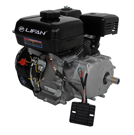 Двигатель Lifan 170F-R, вал Ø20мм, катушка 3 Ампера