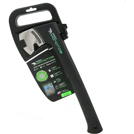 Универсальный топор со следами ковки и закалки Миша Молотов М80030К