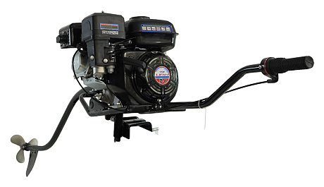 Мотор лодочный болотоход Habert (двигатель Lifan 170F D20)