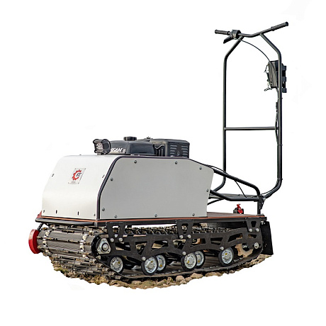 Мотобуксировщик БТС "Стандарт" 500/15 (катковая подвеска, Lifan 190FD, 3А, 18 Ватт) с эл/зап.