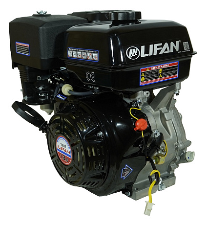 Двигатель Lifan 188F, вал Ø25мм, катушка 11 Ампер