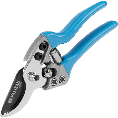 Секатор прямого реза PALISAD 190 мм, алюминиевые обрезиненые рукоятки, LUXE 60462