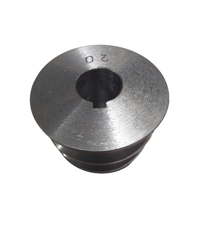 Шкив Крот D20 мм ведущий 2х ручейковый (обработанный)