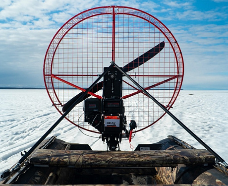 Кит-комплект Бурлак Аэро поворотная (20лс эл. запуск, винт 1500)