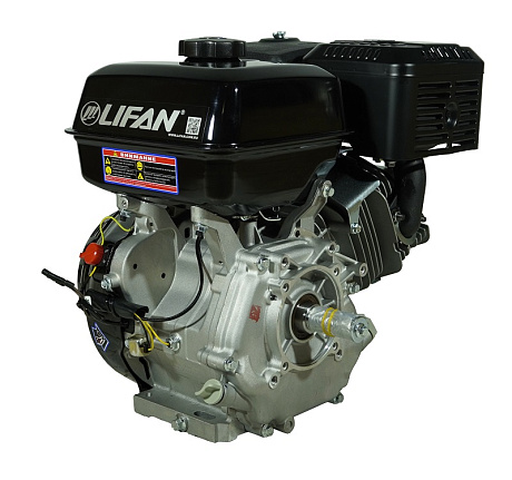 Двигатель Lifan 190F, вал Ø25мм, катушка 11 Ампер