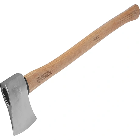 Топор кованый Denzel 1360 г, американский тип, буковая рукоятка, 700мм, EFP, 21889