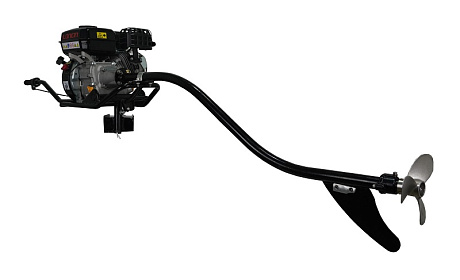 Мотор лодочный болотоход Habert (двигатель Loncin H200 D20)