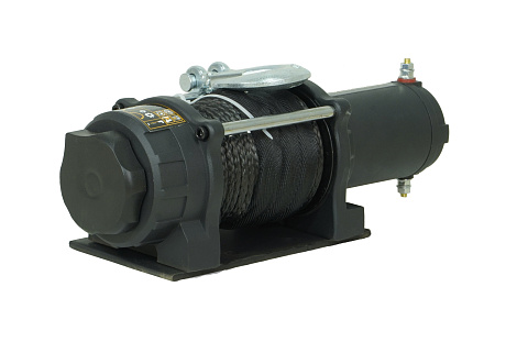 Лебедка электрическая Habert 4500LB, синтетический трос