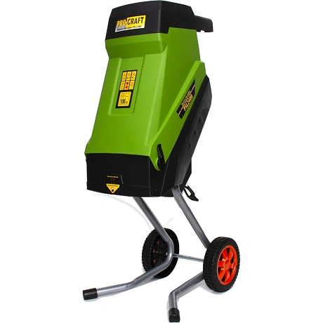 Измельчитель садовый PROCRAFT 2400 Вт, 45 мм, 4200 об/мин, 35 л, ножи PSL2400