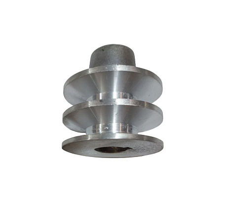 Шкив Крот D20 мм ведущий 2х ручейковый (обработанный)