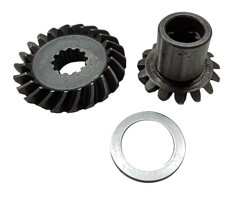 Шестерня редуктора (ведущая+ведомая) для лодочного мотора 196cc