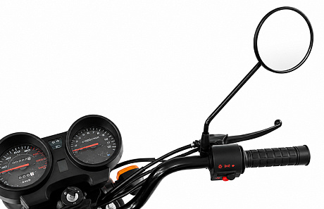 Мопед Alpha ANDES 51845 (тюнинг), черный матовый