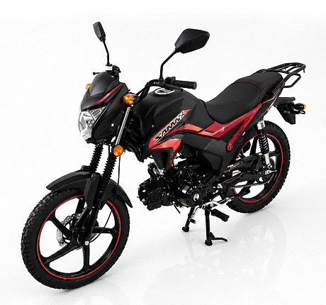 Мопед Alpha SA Max 57395 (тюнинг), черный