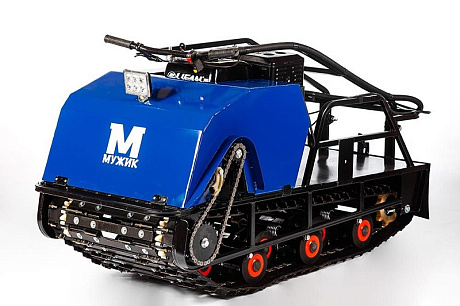 Мотобуксировщик  "Мужик" К-500/1250 (катковая подвеска, Lifan 192F D25 3A)