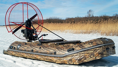 Кит-комплект Бурлак Аэро поворотная (20лс эл. запуск, винт 1500)