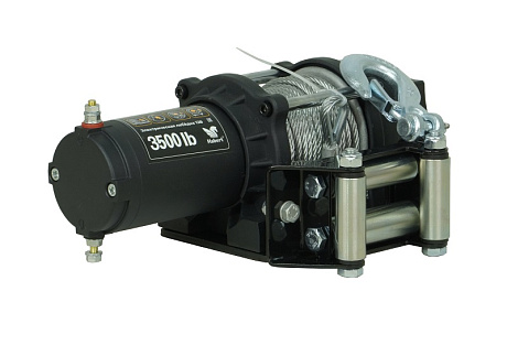 Лебедка электрическая Habert 3500LB, стальной трос