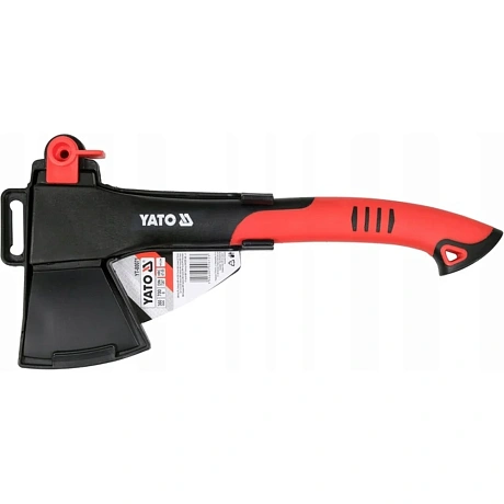 Плотницкий топор YATO 700 гр, 36 см, нейлоновая прорезиненная ручка YT-80071