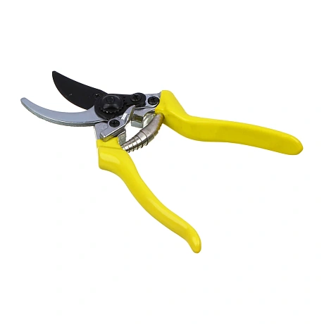 Садовый секатор INBLOOM 20.5 см, марганцевая сталь 65 м, возвратная пружина, PР, TRP 186-016