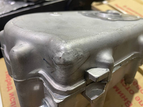 Редуктор в сборе 168F-170F-R, KP230-R, KP270-R D20 Уценка (заварена задняя крышка)