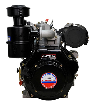 Двигатель Lifan Diesel 192FD, вал Ø25мм, катушка 6 Ампер