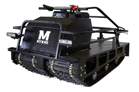 Мотобуксировщик  "Мужик" 2КР-760/1450 (катковая подвеска, Lifan 192F-2D D25 3А, реверс)