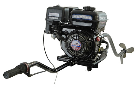 Мотор лодочный болотоход Habert (двигатель Lifan 170F D20)
