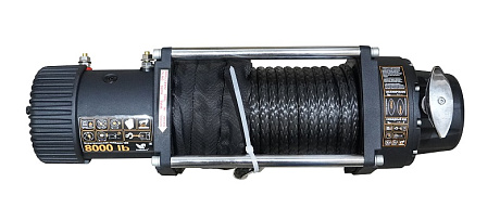 Habert ЛЕБЕДКА ЭЛЕКТРИЧЕСКАЯ 8000LB, синтетический трос