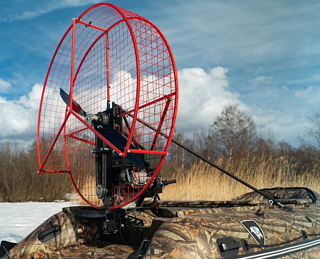 Кит-комплект Бурлак Аэро поворотная (20лс эл. запуск, винт 1500)