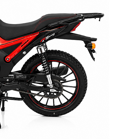 Мопед Alpha SA Max OFFROAD 73166 (тюнинг), черный