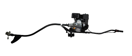 Мотор лодочный болотоход Habert (двигатель Loncin G160 D20)