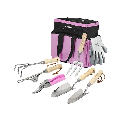 Набор садовых инструментов WORKPRO 7 предметов WP206803