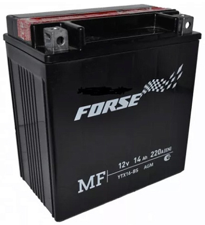 Аккумулятор мото FORSE MF 14 А/ч (YTX16-BS)